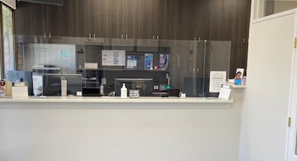 Reception Area at Westbank Dental Care & Implant Center